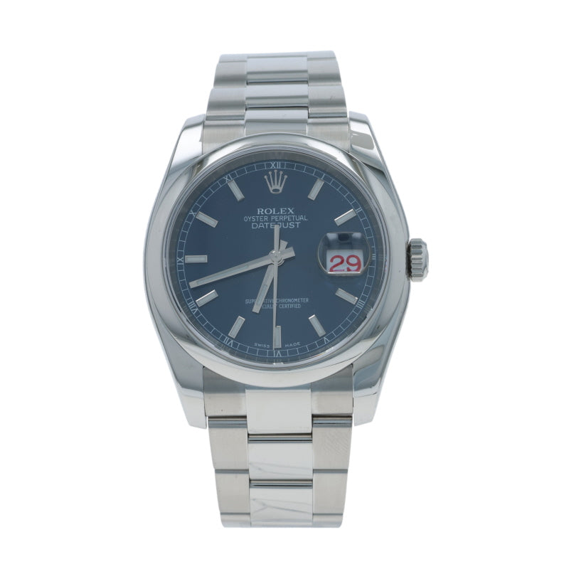 Rolex Datejust 36 Men's Watch 116200 Stainless Steel Automatic