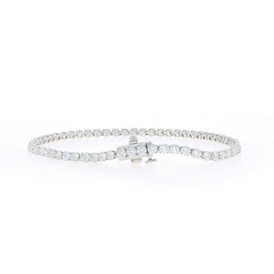 5.02ctw Diamond Bracelet White Gold