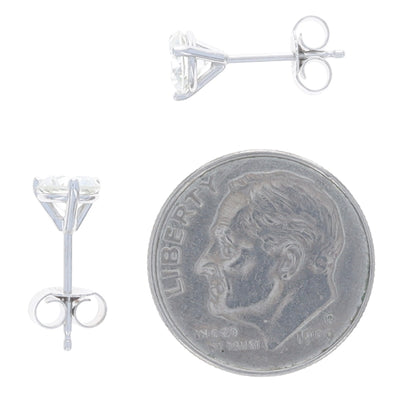 1.00ctw Diamond Earrings White Gold