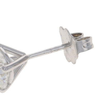 2.02ctw Diamond Women's Earrings White Gold