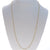 Diamond Cut Fancy Bead Chain Necklace Yellow Gold