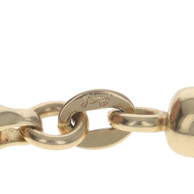 Women's Cable Chain Multi-Strand Necklace Yellow Gold