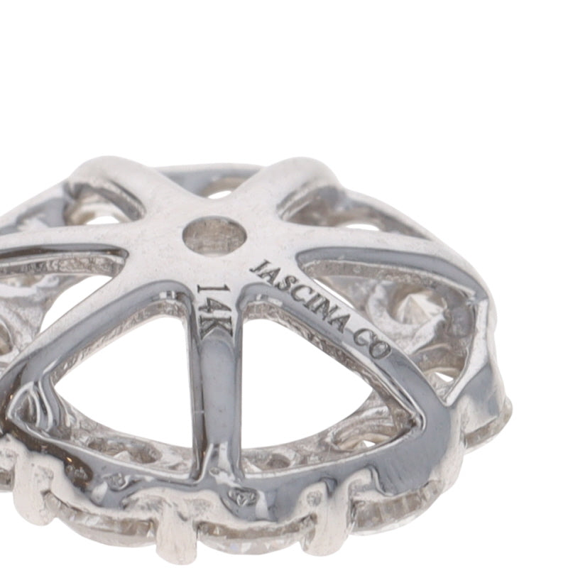 1.54ctw Diamond Earring Enhancers White Gold