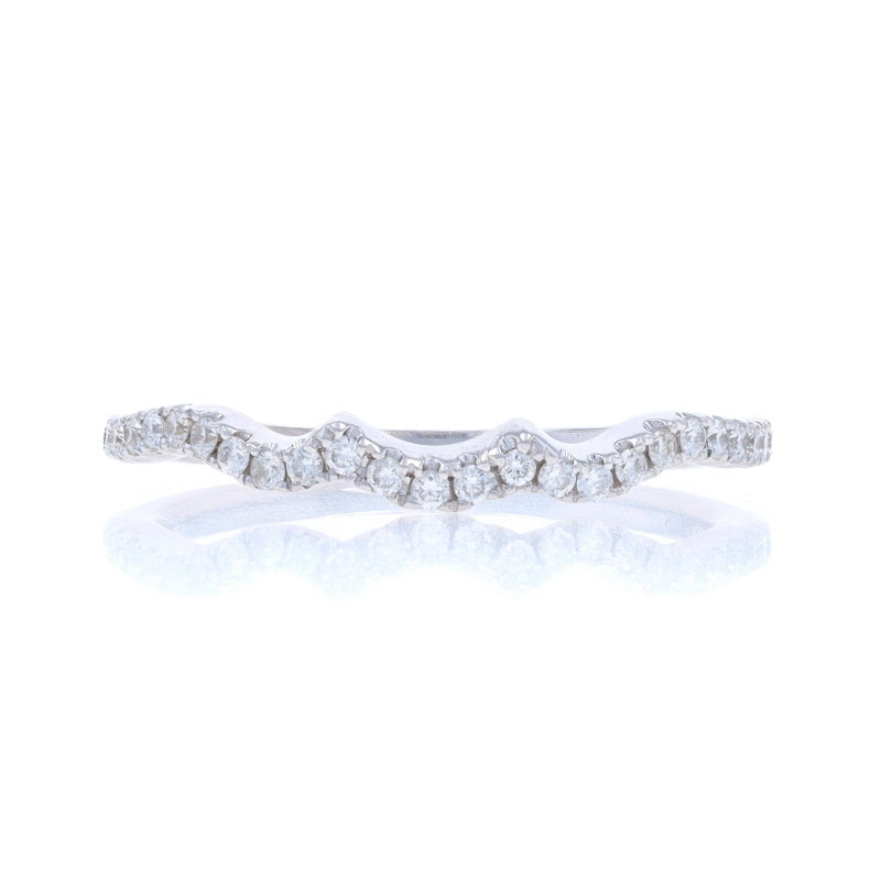 .18ctw Diamond Wedding Band White Gold