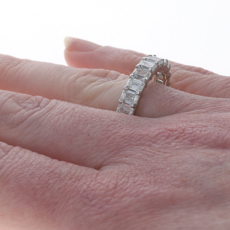 5.50ctw Diamond Band White Gold