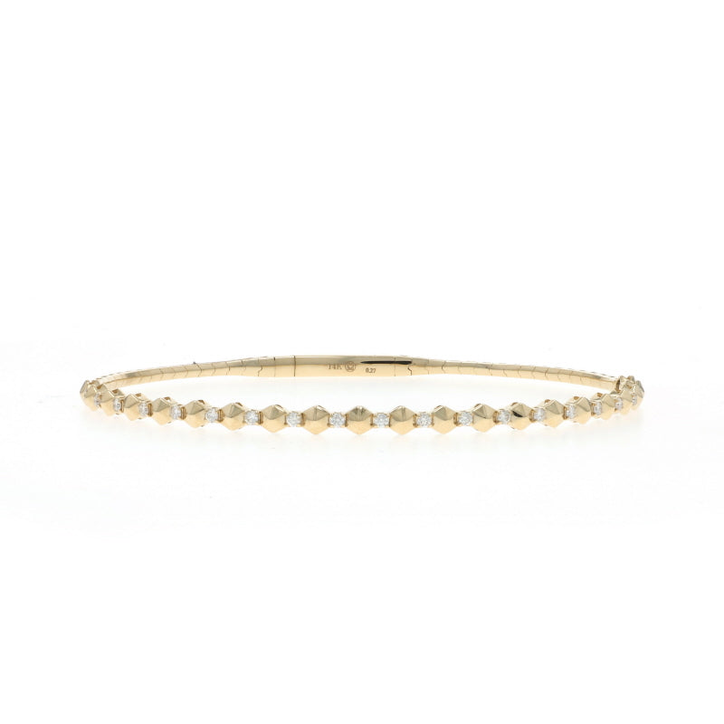 .27ctw Diamond Bracelet Yellow Gold