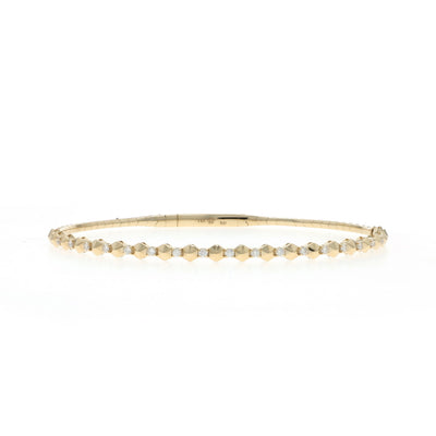 .27ctw Diamond Bracelet Yellow Gold