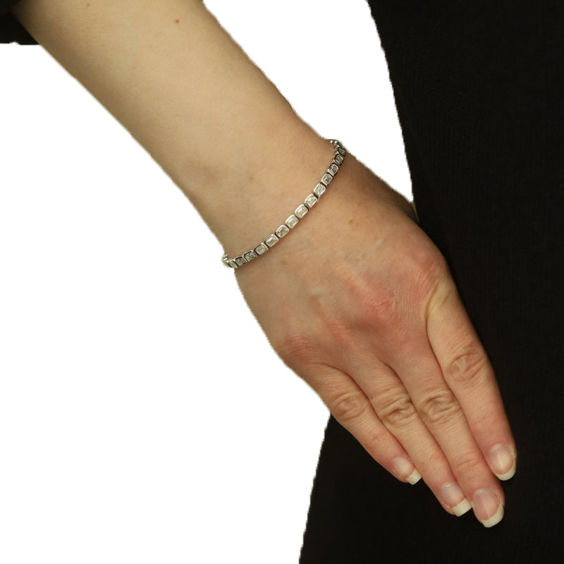 8.05ctw Diamond Bracelet White Gold