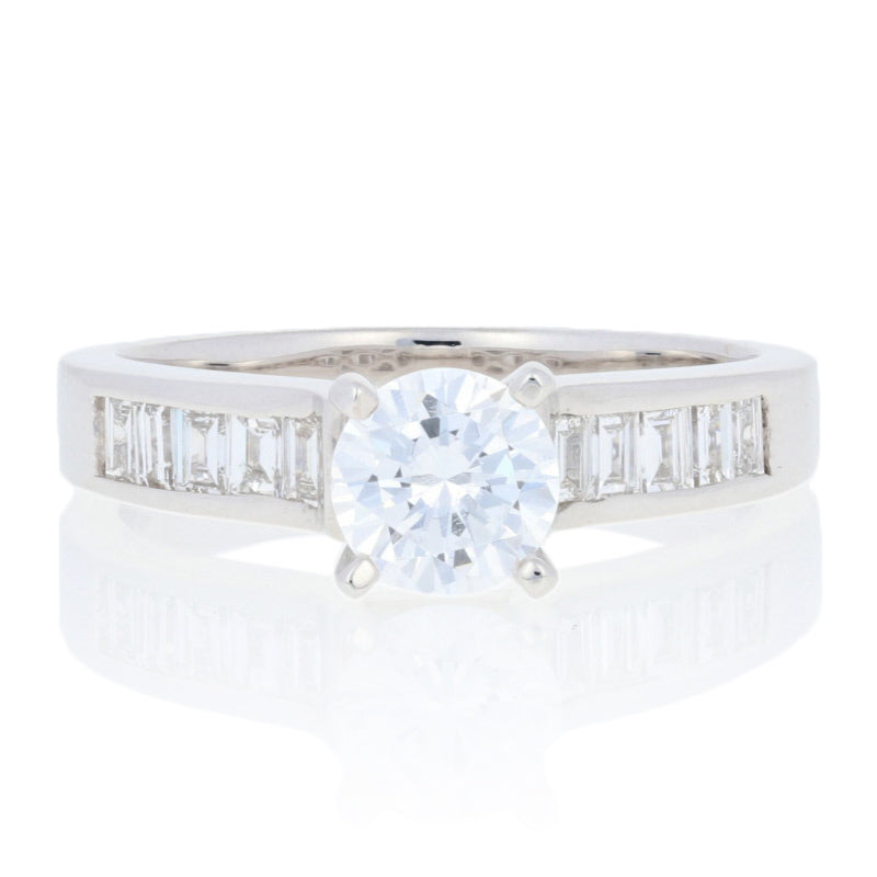 .50ctw Cubic Zirconia (placeholder) and Diamond See Description See Description Gold