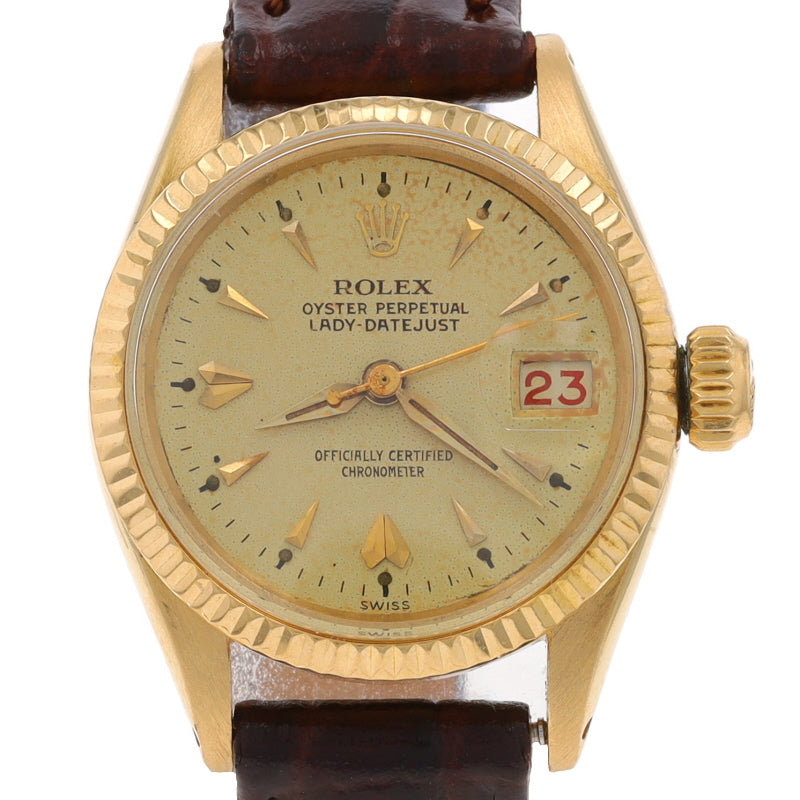 Rolex Lady-Datejust Ladies Watch 6517 Yellow Gold Automatic