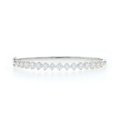 2.14ctw Diamond Women's Bracelet White Gold