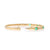 2.00ctw Emerald and Diamond Bracelet Yellow Gold