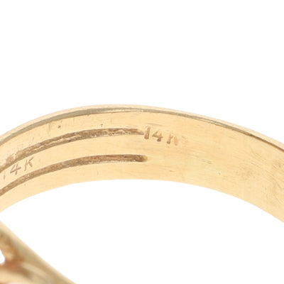 Diamond Women's Band Yellow Gold