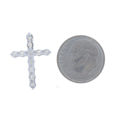 .83ctw Diamond Pendant White Gold