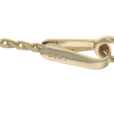 Wheat Chain Necklace Yellow Gold