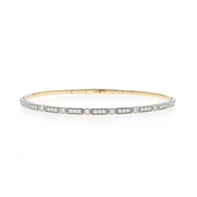 .75ctw Diamond Women's Bracelet Yellow Gold