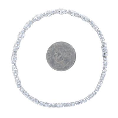 5.94ctw Diamond Bracelet White Gold