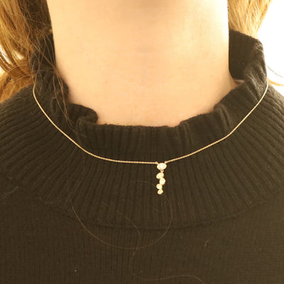 .63ctw Diamond Pendant Necklace Yellow Gold