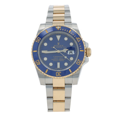 Rolex Submariner Bluesy Men's Watch 116613 Stainless Steel Automatic