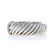 David Yurman Waverly Cuff Bracelet Size Medium .55ctw Amethyst and Diamond Bracelet Sterling Silver
