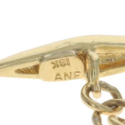 .80ctw Diamond and Cultured Pearl Bracelet Yellow Gold