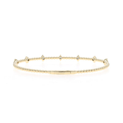 .36ctw Diamond Women's Bracelet Yellow Gold
