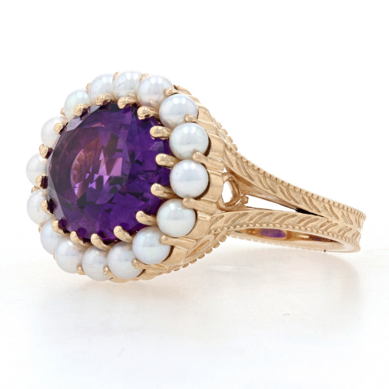 Custom Amethyst Ring