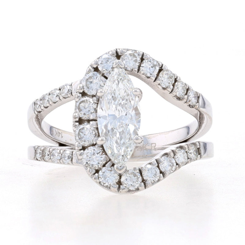 custom marquise diamond ring