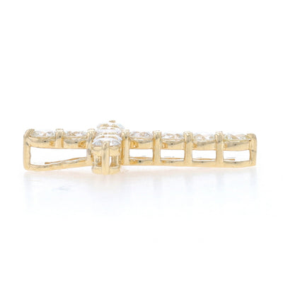 .83ctw Diamond Pendant Yellow Gold