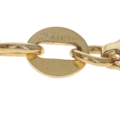 Box Chain Necklace Yellow Gold