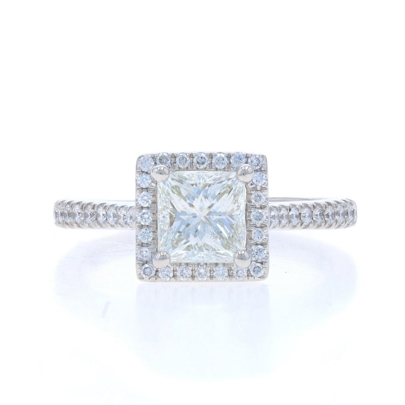 1.35ctw Diamond and Diamond Ring White Gold