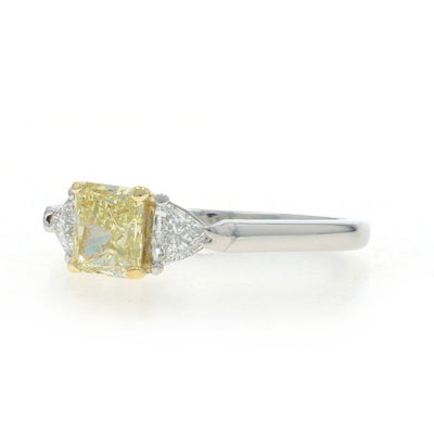 1.44ctw Diamond and Diamond Ring Platinum