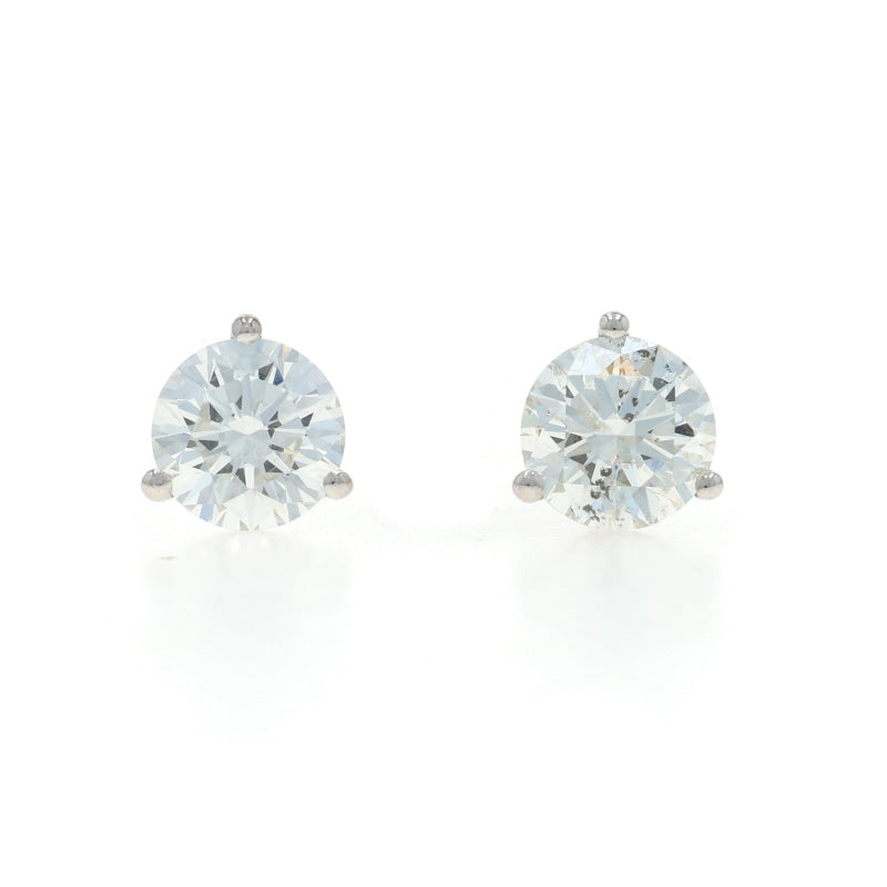 2.02ctw Diamond Earrings White Gold