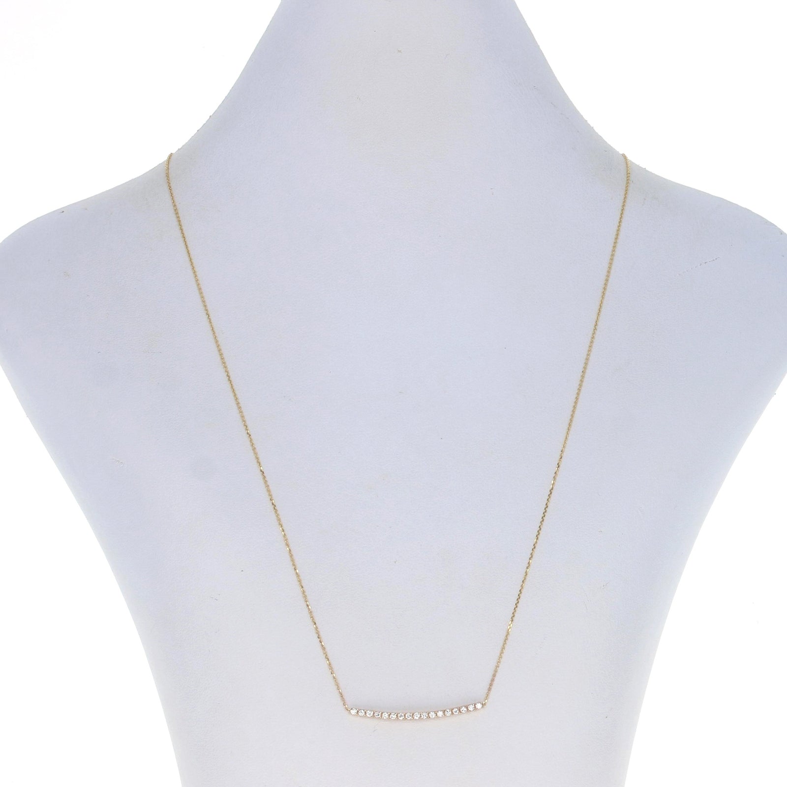 .28ctw Diamond Pendant Necklace Yellow Gold