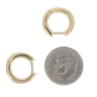Diamond Earrings Yellow Gold
