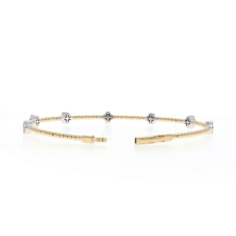 .44ctw Diamond Bracelet Yellow Gold