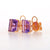 18.25ctw Amethyst Earrings Rose Gold