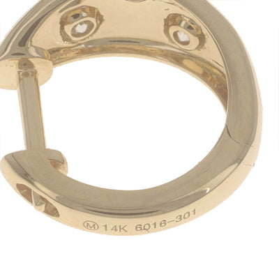 .29ctw Diamond Earrings Yellow Gold