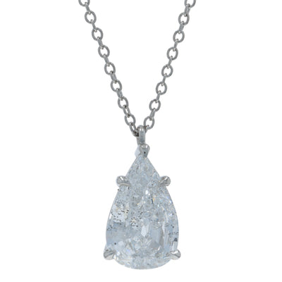 4.43ct Diamond Pendant Necklace