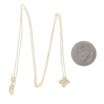 .40ctw Diamond Pendant Necklace Yellow Gold