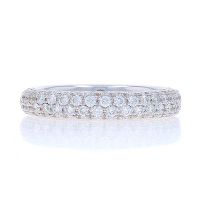 .91ctw Diamond Band White Gold