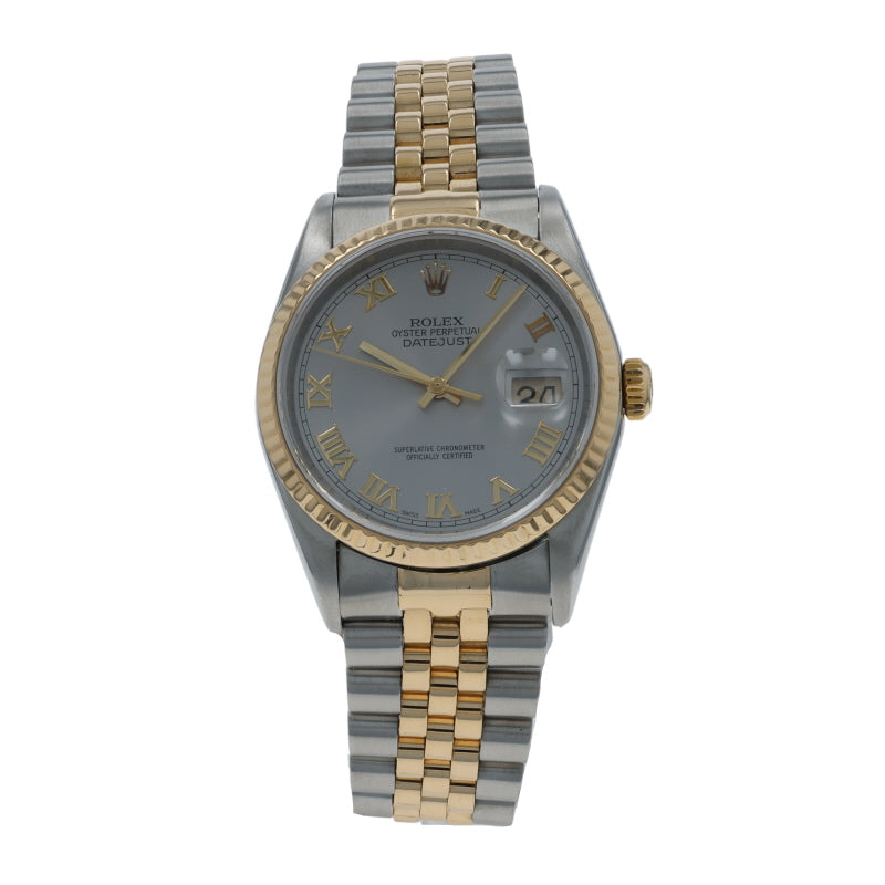 Rolex Datejust Men's Watch 16233 Stainless Steel Automatic