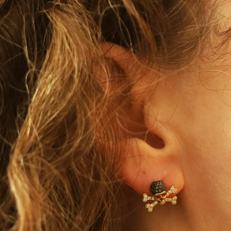 .65ctw Diamond Earrings Yellow Gold