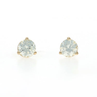 .80ctw Diamond Earrings Yellow Gold