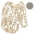 Men's Figaro Chain Necklace Yellow Gold