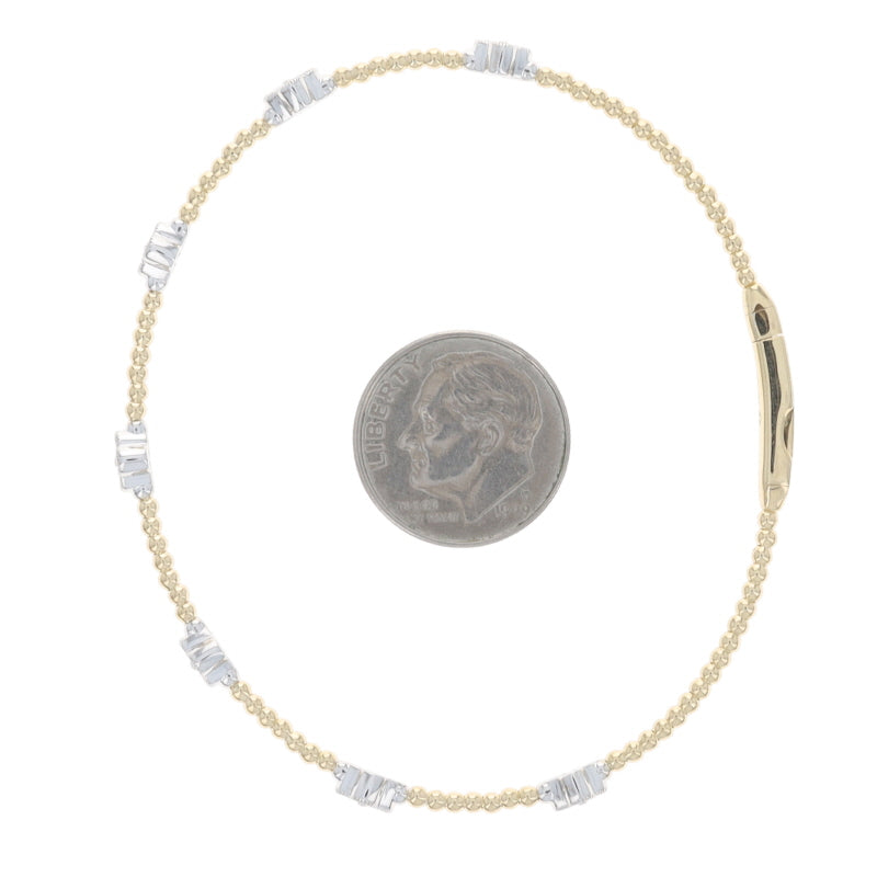 .44ctw Diamond Bracelet Yellow Gold