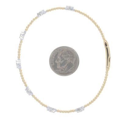 .44ctw Diamond Bracelet Yellow Gold