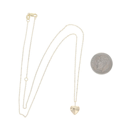 .13ctw Diamond Pendant Necklace Yellow Gold