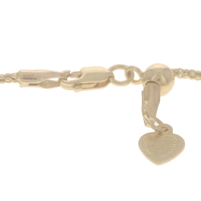 Popcorn Chain Necklace Yellow Gold