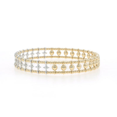 .40ctw Diamond Women's Bracelet Yellow Gold